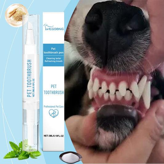 Pet Teeth Cleaning Pen – Fresh Breath & Healthy Gums