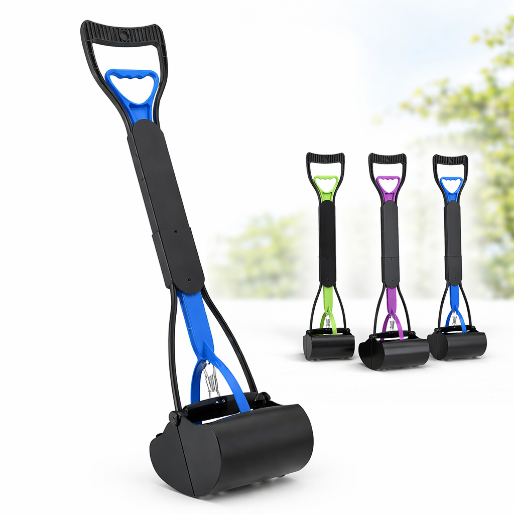 No-Bend Dog Pooper Scooper – Easy & Hygienic Cleanup